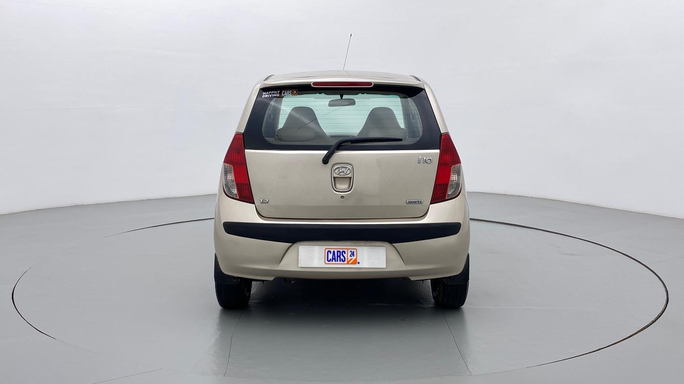 2008 Hyundai i10 SPORTZ 1.2, Petrol, Manual, 83,067 km, Back/Rear