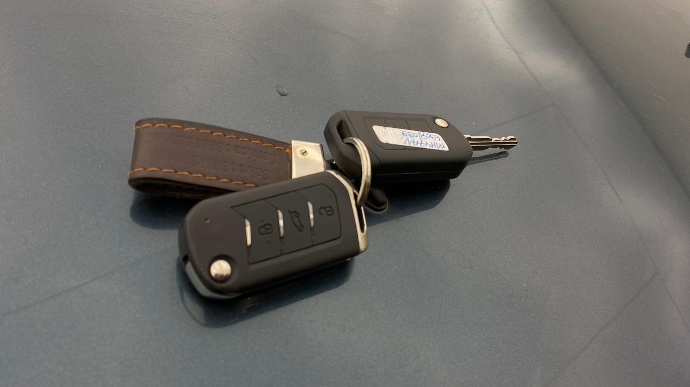 2019 Mahindra MARAZZO M6 7 STR, Diesel, Manual, 78,941 km, Key Close Up