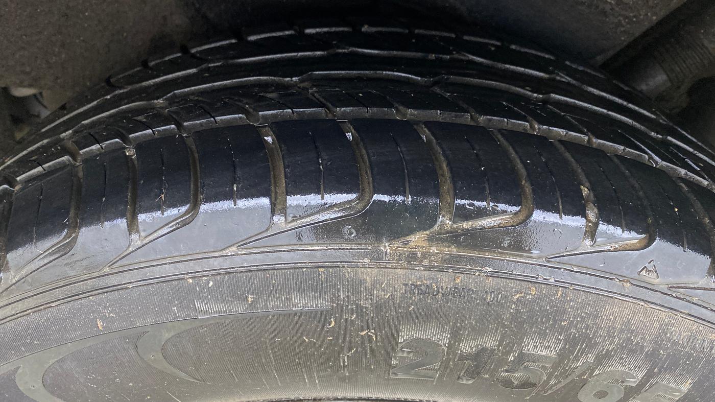 2019 Mahindra MARAZZO M6 7 STR, Diesel, Manual, 78,941 km, Left Rear Tyre Tread