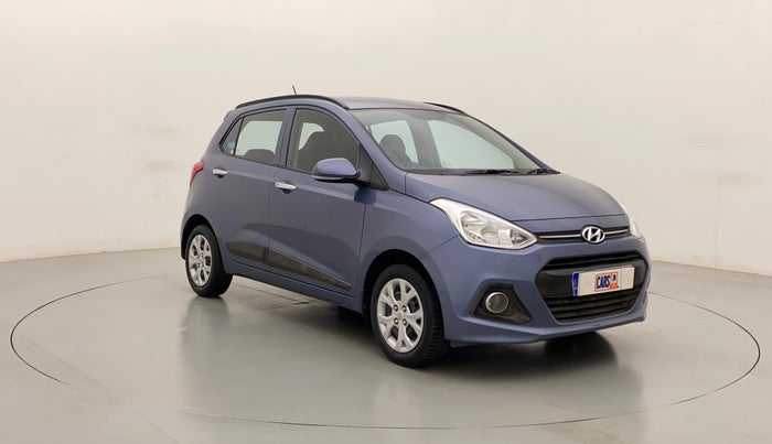 2014 Hyundai Grand i10 SPORTZ 1.2 KAPPA VTVT, Petrol, Manual, 39,755 km, Right Front Diagonal