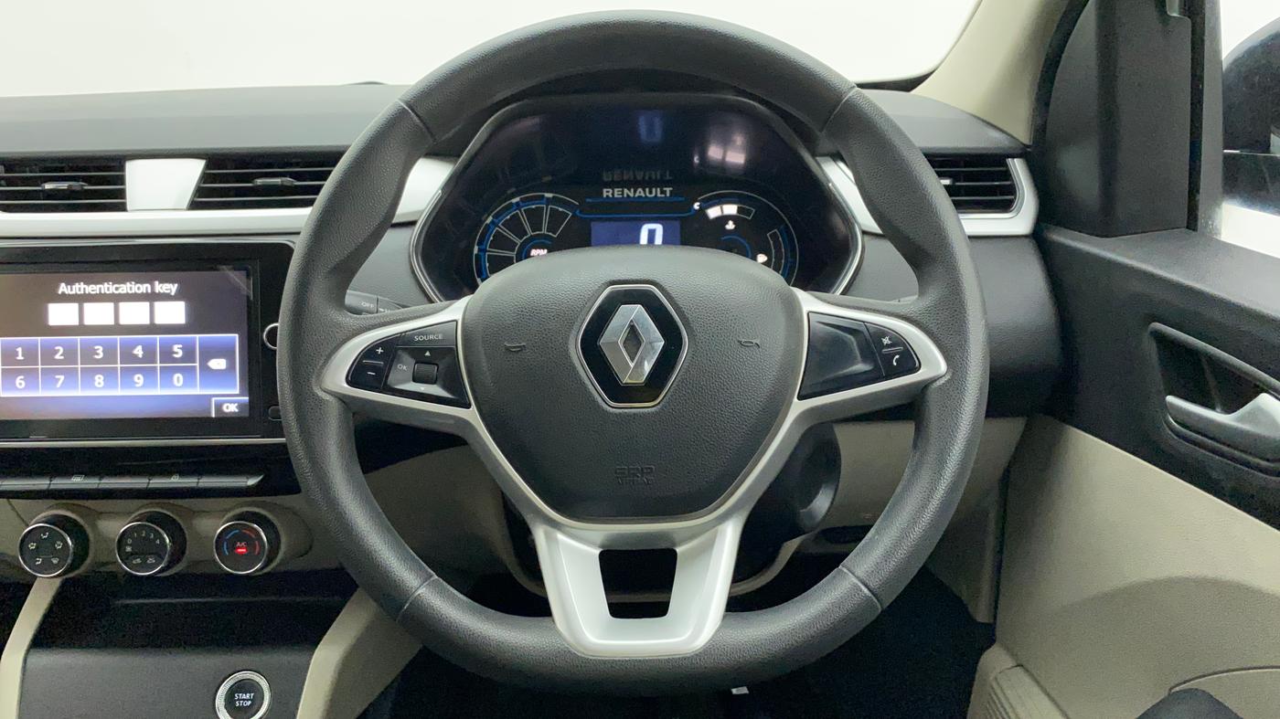 2021 Renault TRIBER RXZ AMT, Petrol, Automatic, 24,365 km, Steering Wheel Close Up