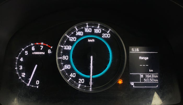 2017 Maruti IGNIS DELTA 1.2, Petrol, Manual, 50,118 km, Odometer Image