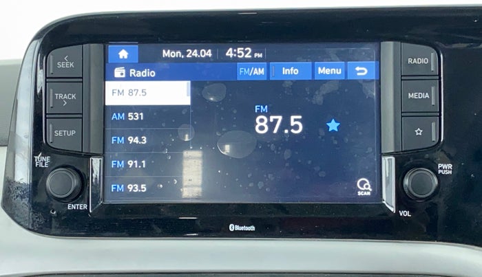 2021 Hyundai GRAND I10 NIOS SPORTZ 1.2 KAPPA VTVT CNG, CNG, Manual, 44,189 km, Infotainment System