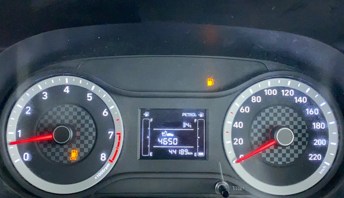 2021 Hyundai GRAND I10 NIOS SPORTZ 1.2 KAPPA VTVT CNG, CNG, Manual, 44,189 km, Odometer Image