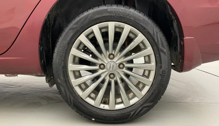 2016 Maruti Ciaz ZXI+, Petrol, Manual, 31,761 km, Left Rear Wheel