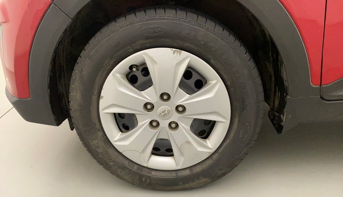 2017 Hyundai Creta E PLUS 1.6 PETROL, Petrol, Manual, 45,147 km, Left Front Wheel