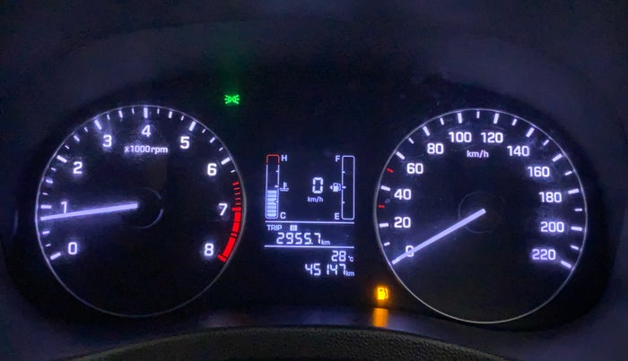 2017 Hyundai Creta E PLUS 1.6 PETROL, Petrol, Manual, 45,147 km, Odometer Image