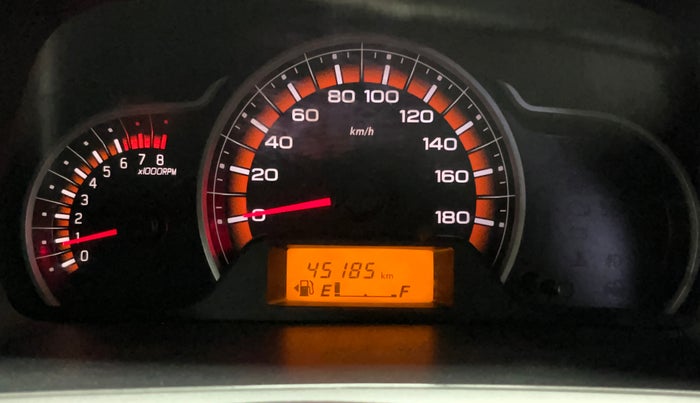 2016 Maruti Alto K10 VXI, Petrol, Manual, 45,176 km, Odometer Image