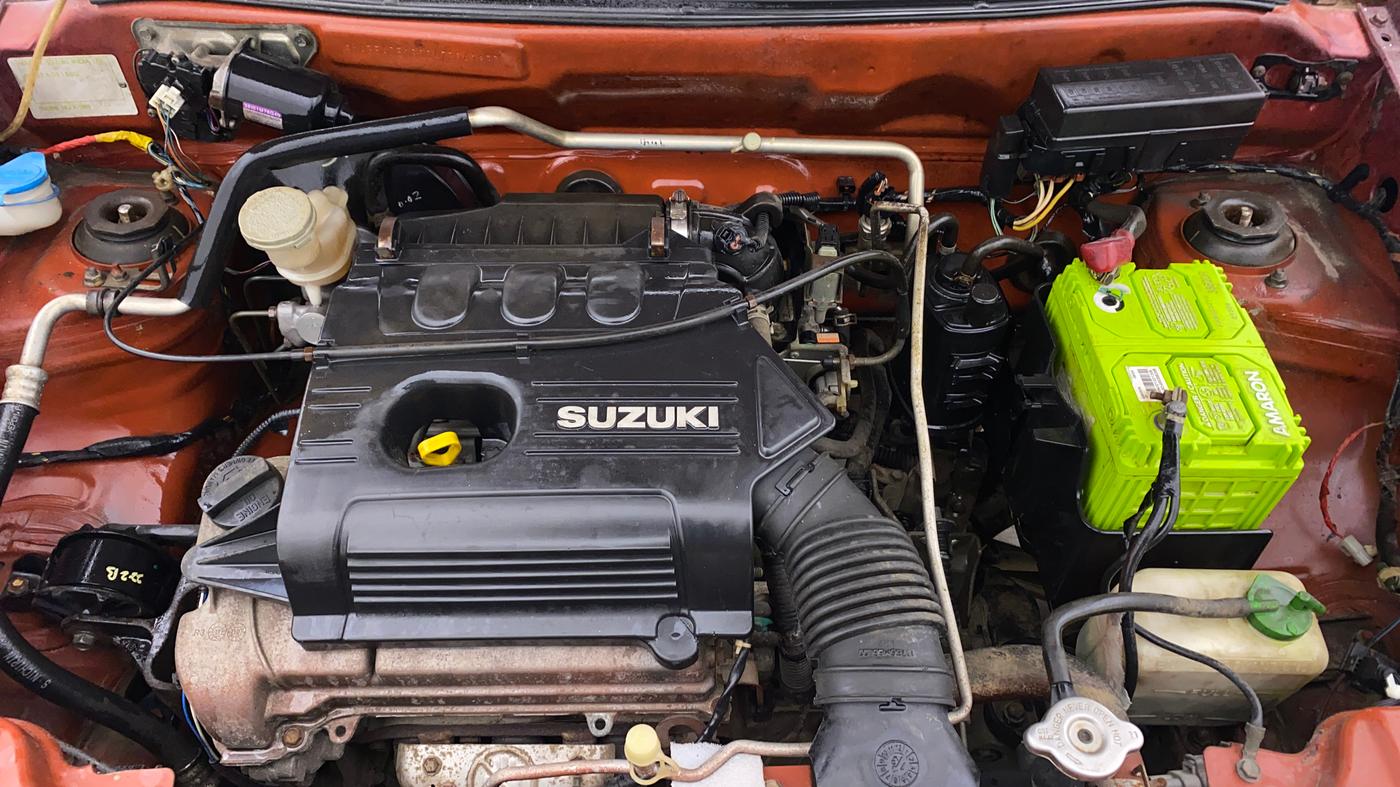 2013 Maruti Alto K10 VXI, Petrol, Manual, 66,879 km, Engine View