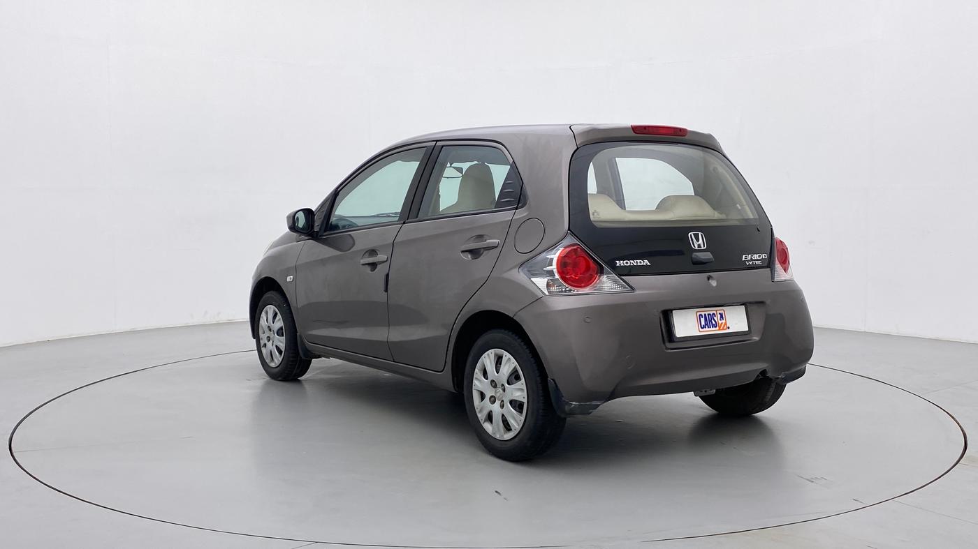 2012 Honda Brio 1.2 S MT I VTEC, Petrol, Manual, 23,817 km, Left Back Diagonal