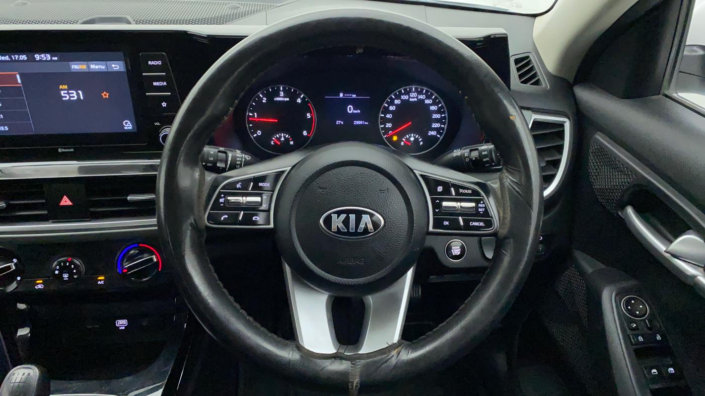 2020 KIA SELTOS HTK PLUS 1.5 DIESEL, Diesel, Manual, 29,941 km, Steering Wheel Close Up