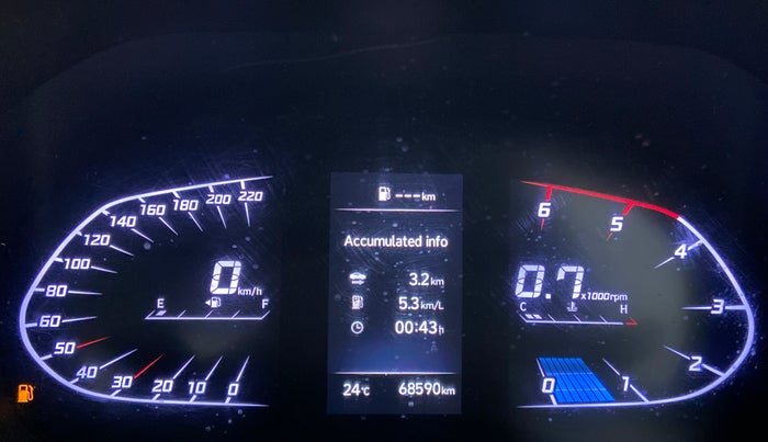 2020 Hyundai Verna SX (O) 1.5 CRDI, Diesel, Manual, 68,590 km, Odometer Image