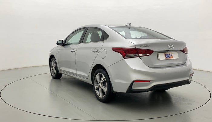 2017 Hyundai Verna 1.6 VTVT SX (O) AT, Petrol, Automatic, 95,153 km, Left Back Diagonal