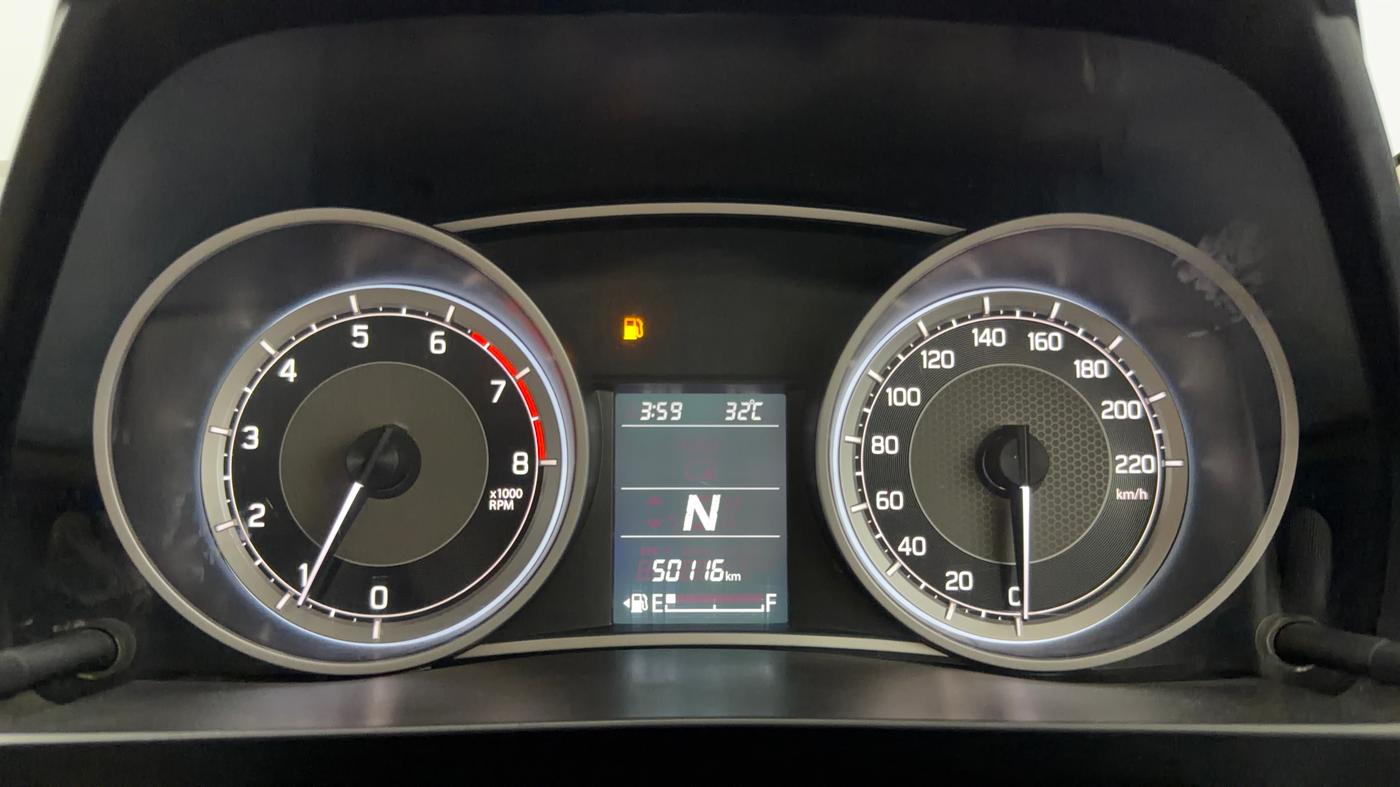 2022 Maruti Dzire VXI AMT, Petrol, Automatic, 50,101 km, Odometer Image