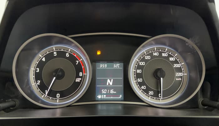 2022 Maruti Dzire VXI AMT, Petrol, Automatic, 50,101 km, Odometer Image