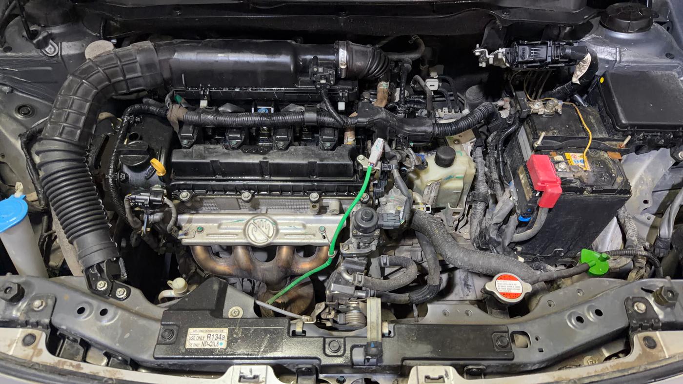 2022 Maruti Dzire VXI AMT, Petrol, Automatic, 50,101 km, Engine View