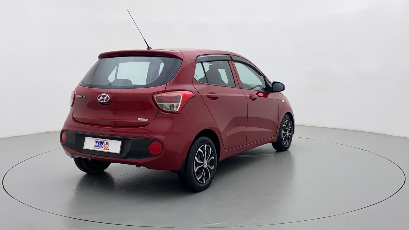 2017 Hyundai Grand i10 magna 1.2 crdi, Diesel, Manual, 65,460 km, Right Back Diagonal