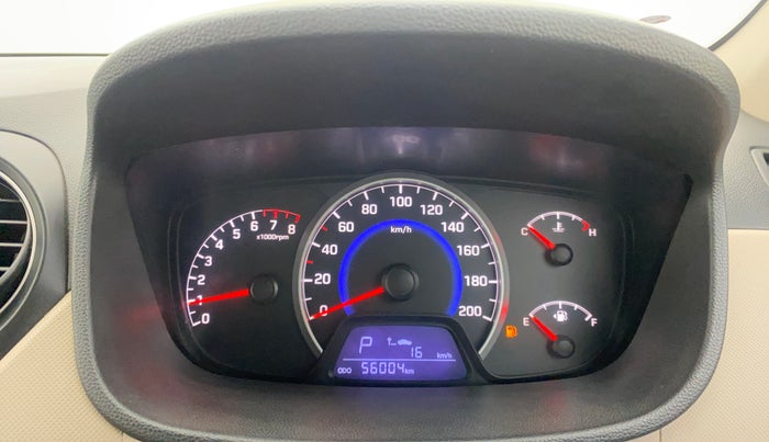 2018 Hyundai Grand i10 MAGNA AT 1.2 KAPPA VTVT, Petrol, Automatic, 55,951 km, Odometer Image