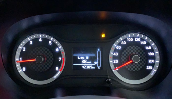 2020 Hyundai AURA S 1.2, Petrol, Manual, 42,388 km, Odometer Image