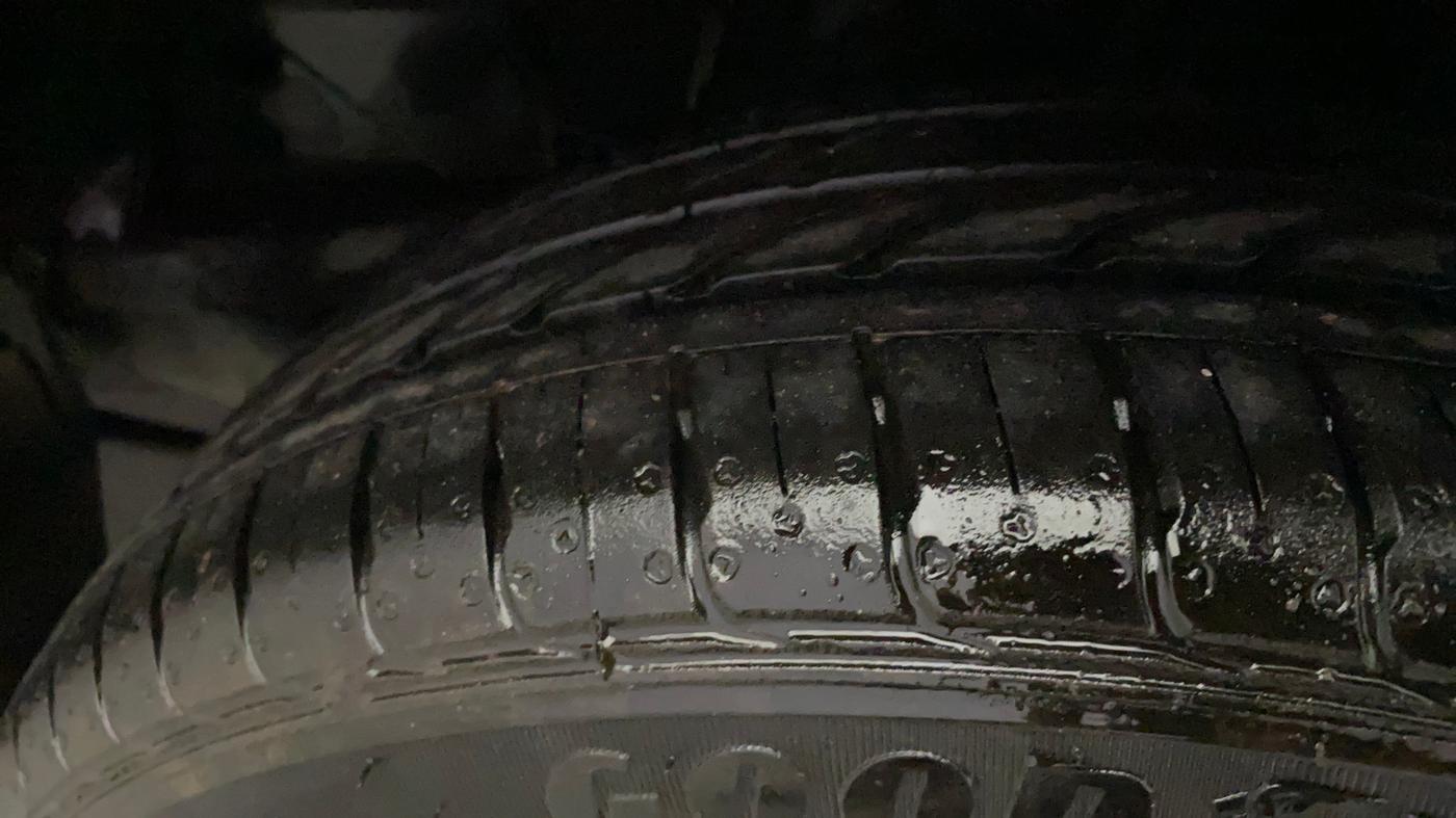 2020 Tata TIGOR XZA PLUS PETROL, Petrol, Automatic, 1,02,609 km, Left Rear Tyre Tread