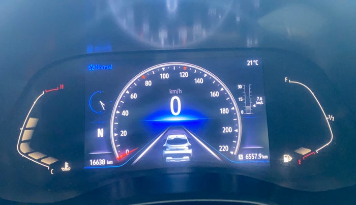 2023 Renault Kiger RXZ AMT, Petrol, Automatic, 16,636 km, Odometer Image