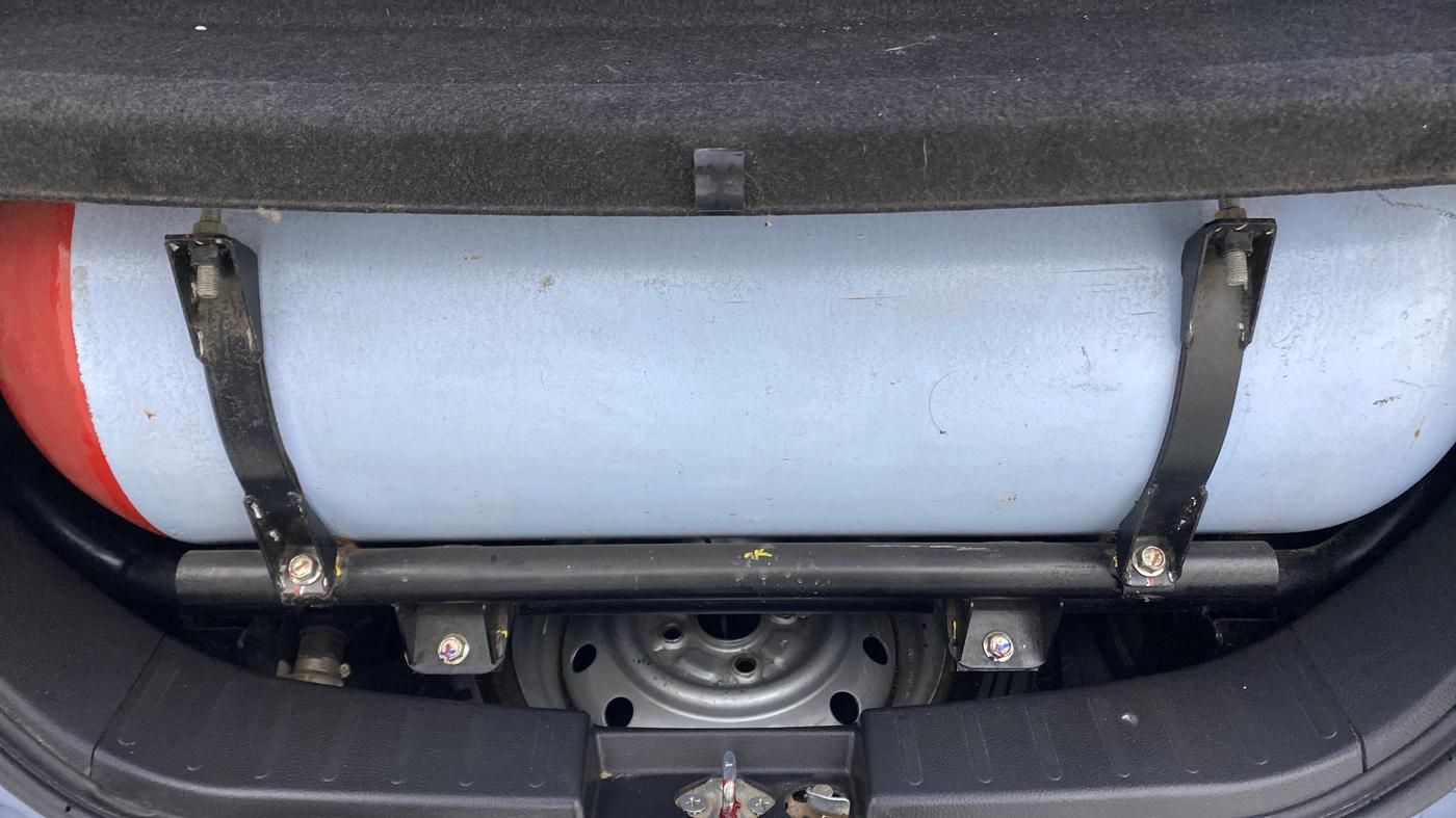 2015 Maruti Wagon R 1.0 LXI CNG, CNG, Manual, 66,975 km, Boot Inside