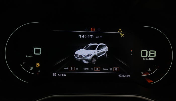 2022 MG ASTOR SHARP EX 1.5 MT, Petrol, Manual, 42,328 km, Odometer Image