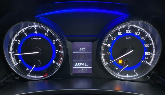 2016 Maruti Baleno DELTA PETROL 1.2, Petrol, Manual, 68,242 km, Odometer Image