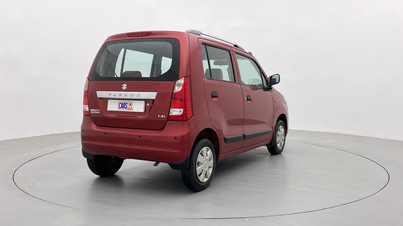 2014 Maruti Wagon R 1.0 LXI, Petrol, Manual, 50,684 km, Right Back Diagonal