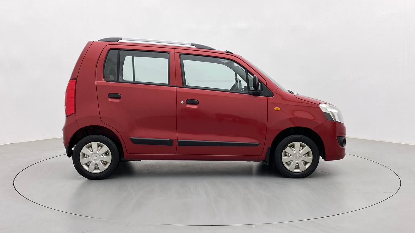 2014 Maruti Wagon R 1.0 LXI, Petrol, Manual, 50,684 km, Right Side View