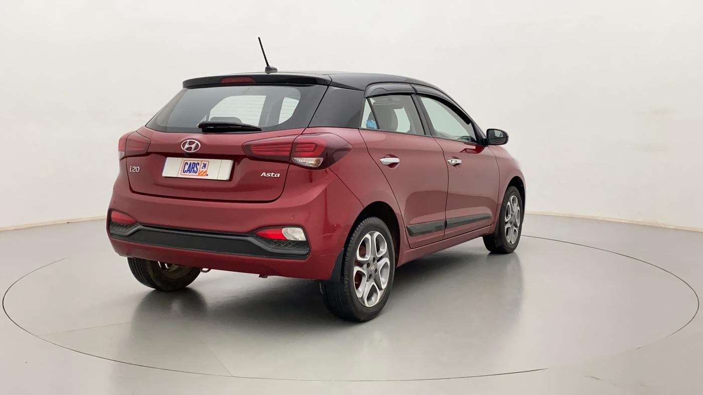 2019 Hyundai Elite i20 ASTA 1.2 (O), Petrol, Manual, 20,822 km, Right Back Diagonal