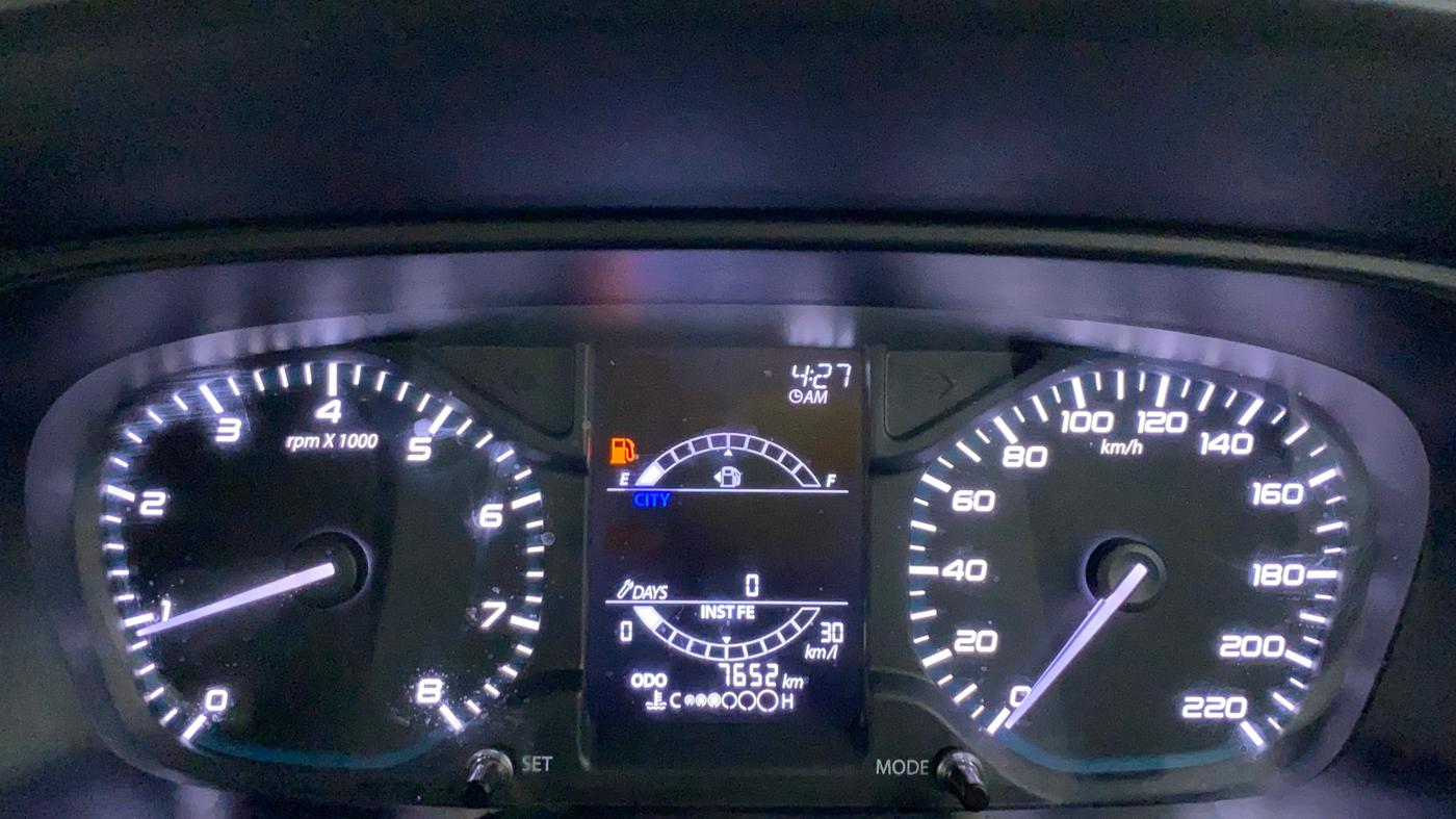 2022 Tata PUNCH ACCOMPLISHED MT, Petrol, Manual, 7,652 km, Odometer Image