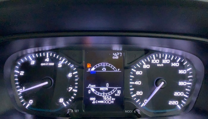 2022 Tata PUNCH ACCOMPLISHED MT, Petrol, Manual, 7,652 km, Odometer Image