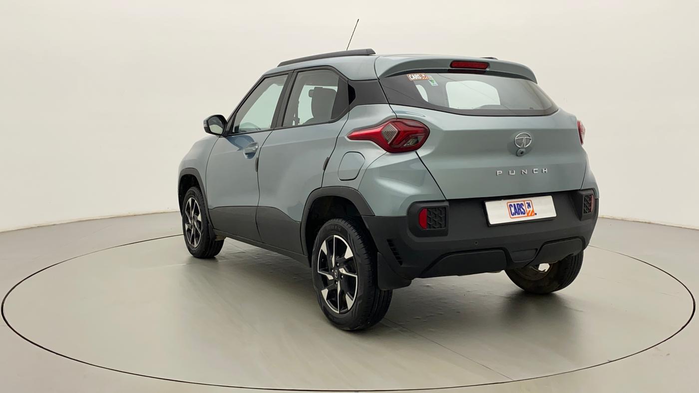 2022 Tata PUNCH ACCOMPLISHED MT, Petrol, Manual, 7,652 km, Left Back Diagonal