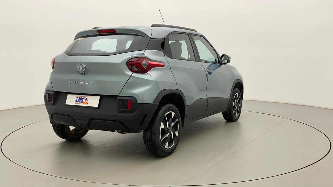 2022 Tata PUNCH ACCOMPLISHED MT, Petrol, Manual, 7,652 km, Right Back Diagonal