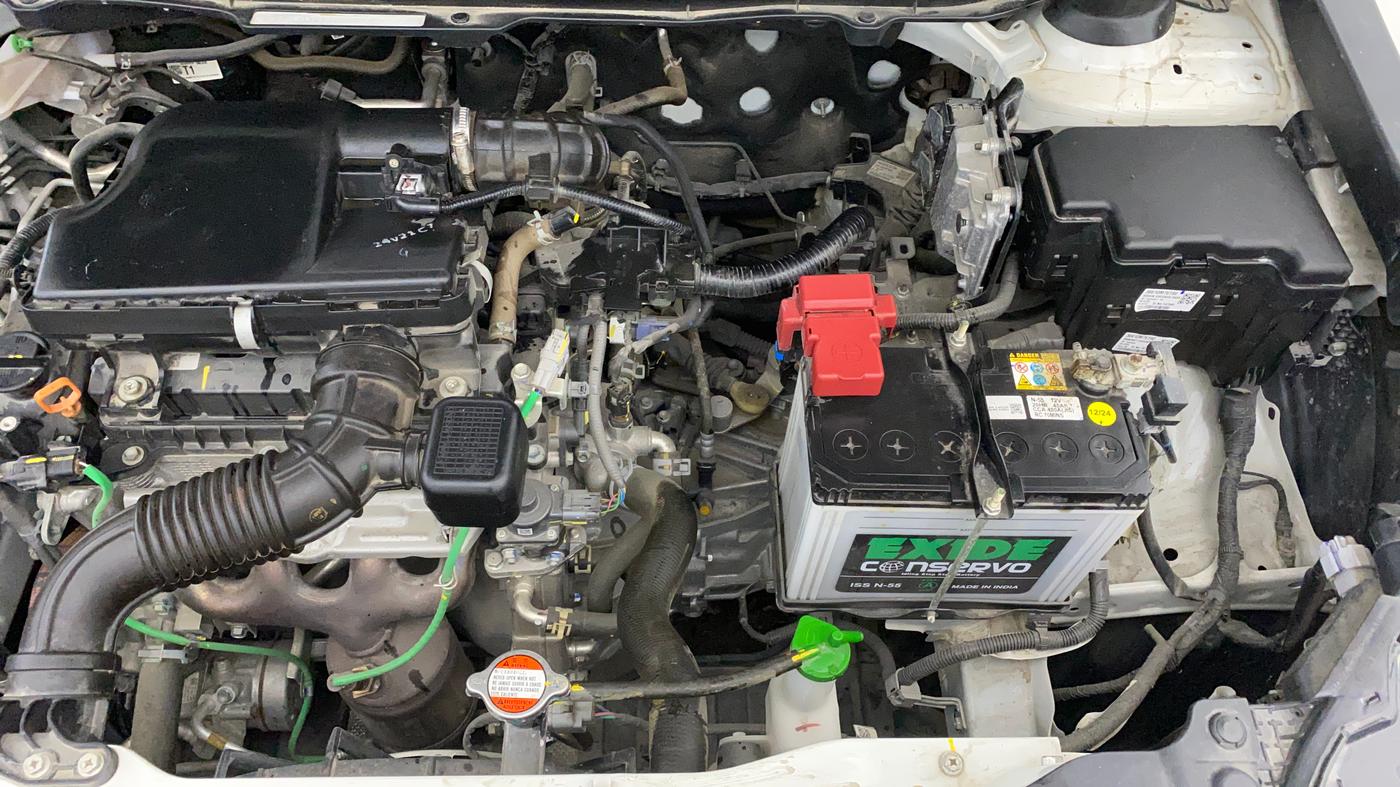 2025 Maruti Grand Vitara SIGMA SMART HYBRID, Petrol, Manual, 4,491 km, Engine View - Left