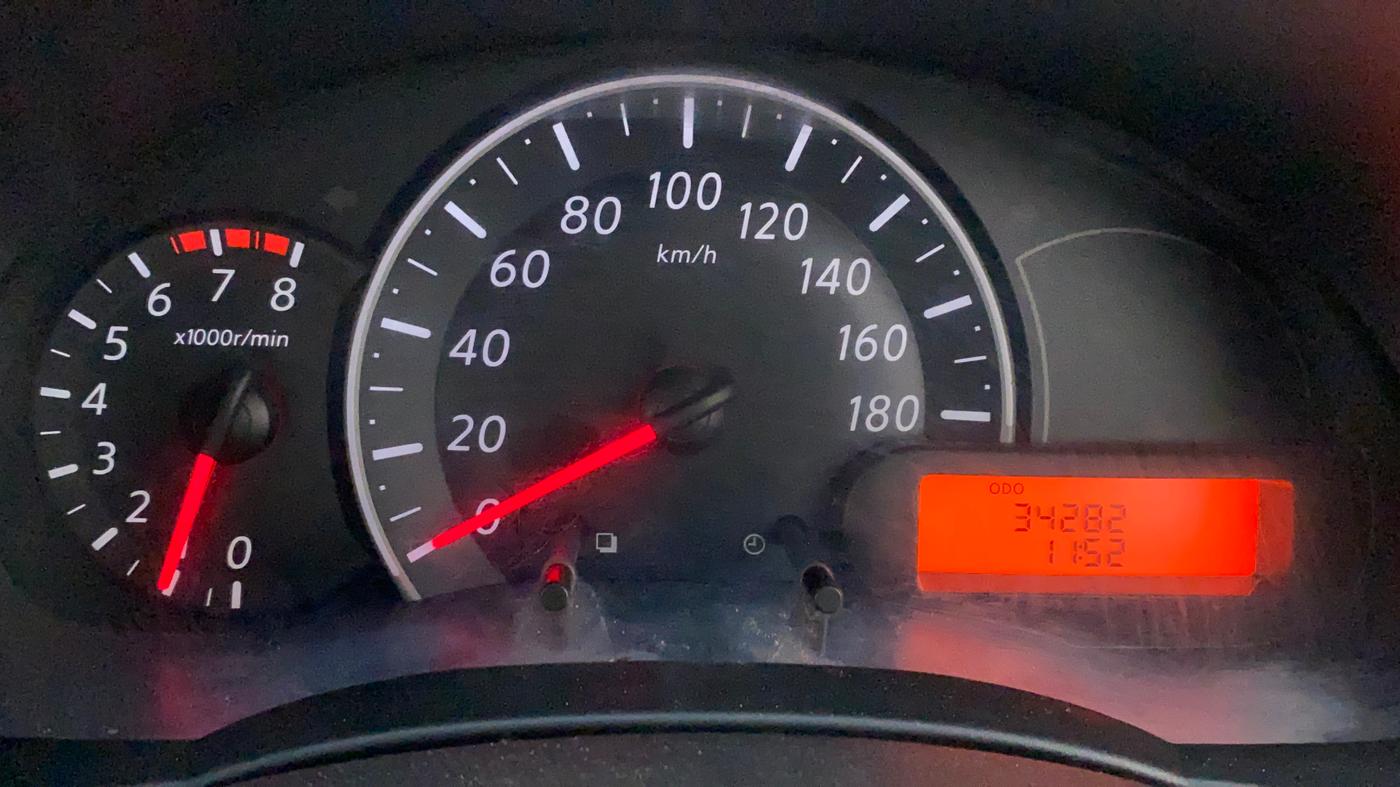 2010 Nissan Micra XL PETROL, Petrol, Manual, 34,282 km, Odometer Image