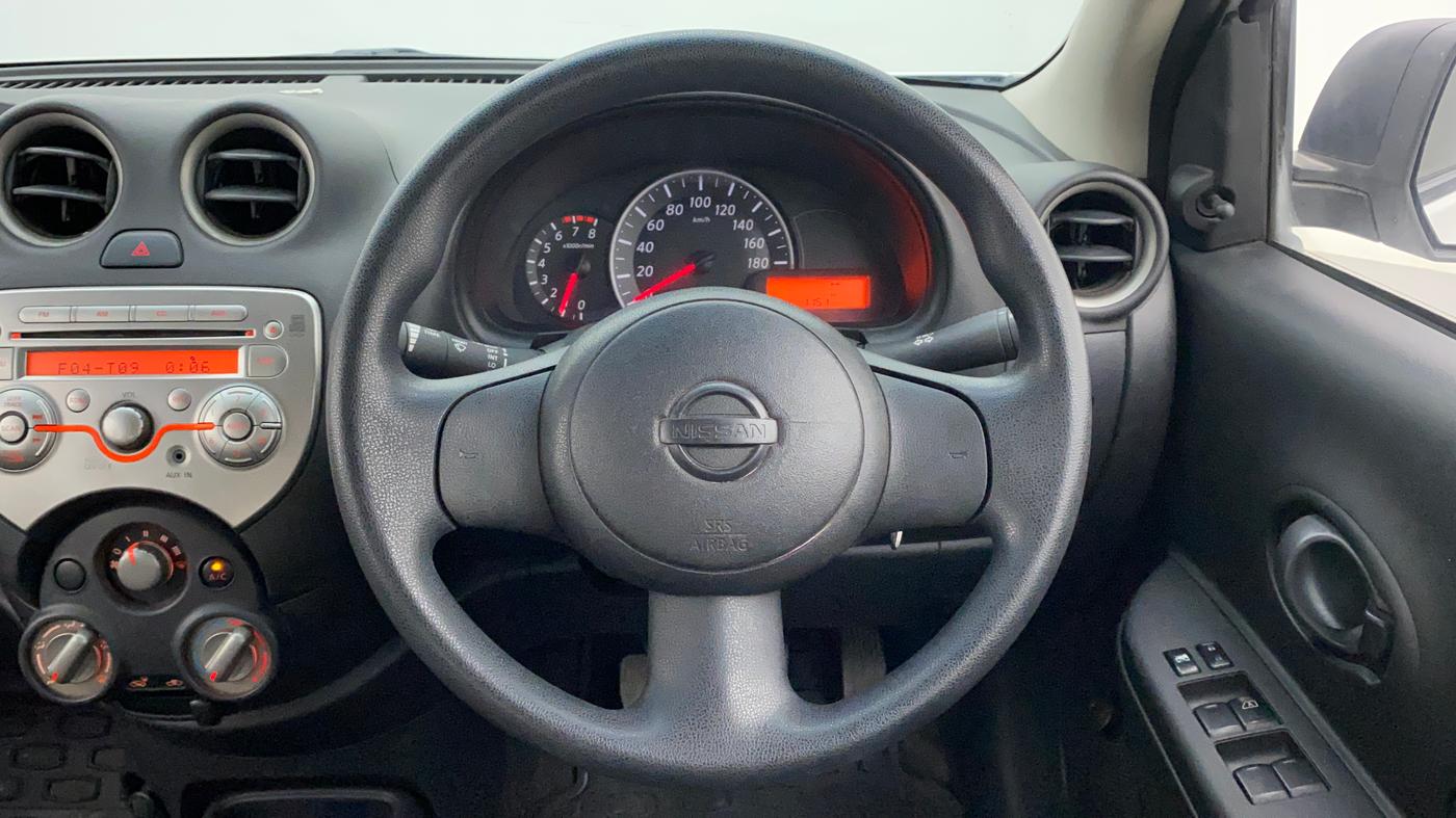 2010 Nissan Micra XL PETROL, Petrol, Manual, 34,282 km, Steering Wheel Close Up
