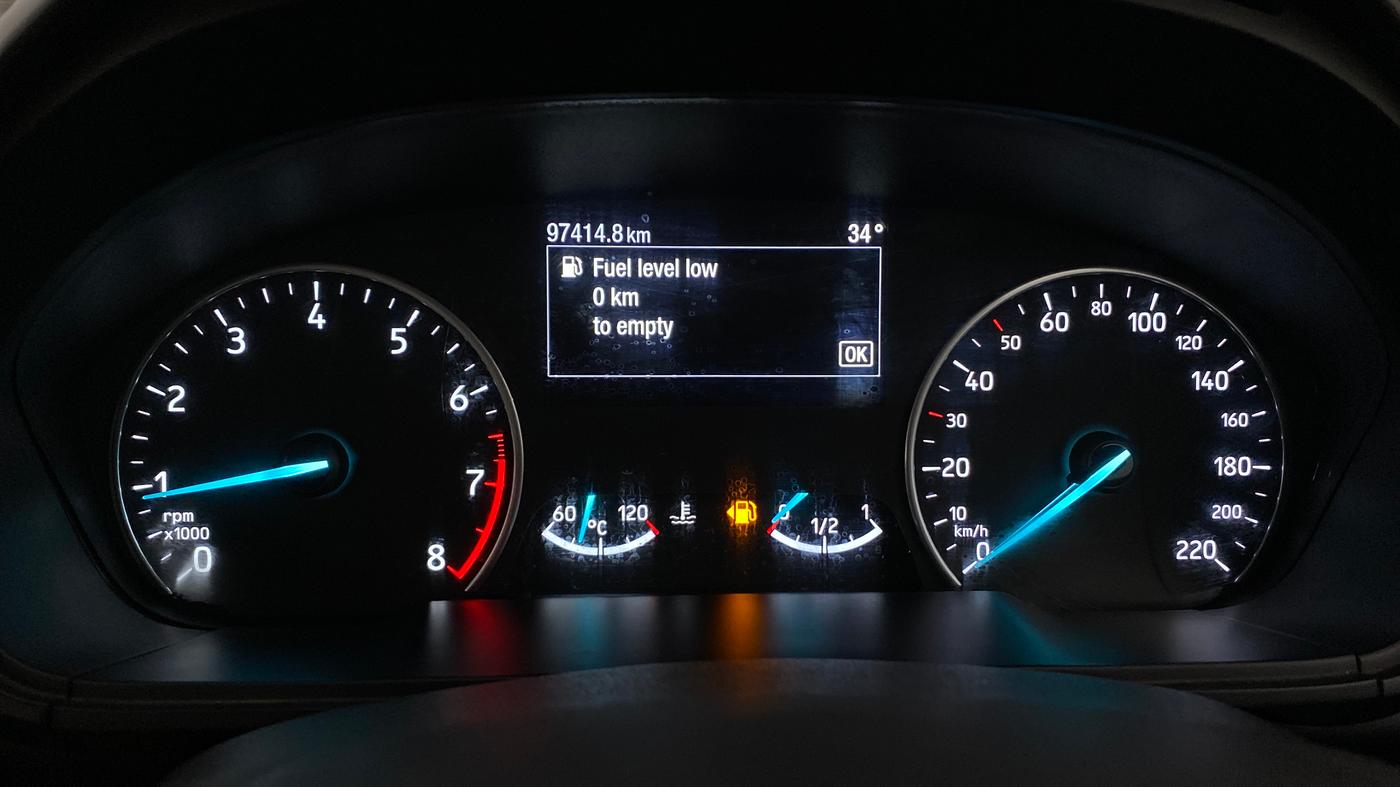 2019 Ford Ecosport TITANIUM + 1.5L PETROL, Petrol, Manual, 97,413 km, Odometer Image