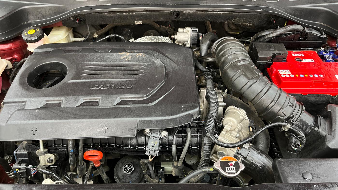2022 KIA SONET GTX PLUS 1.5 AT, Diesel, Automatic, 36,702 km, Engine View