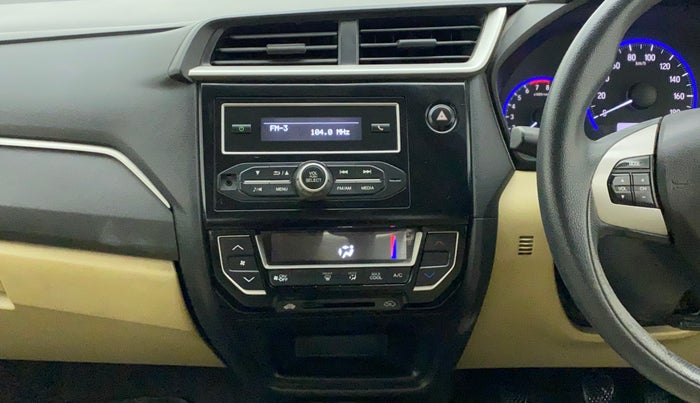 2017 Honda Amaze 1.2L I-VTEC S, Petrol, Manual, 79,311 km, Air Conditioner