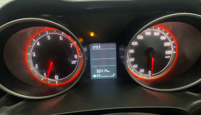 2022 Maruti Swift VXI, Petrol, Manual, 56,362 km, Odometer Image