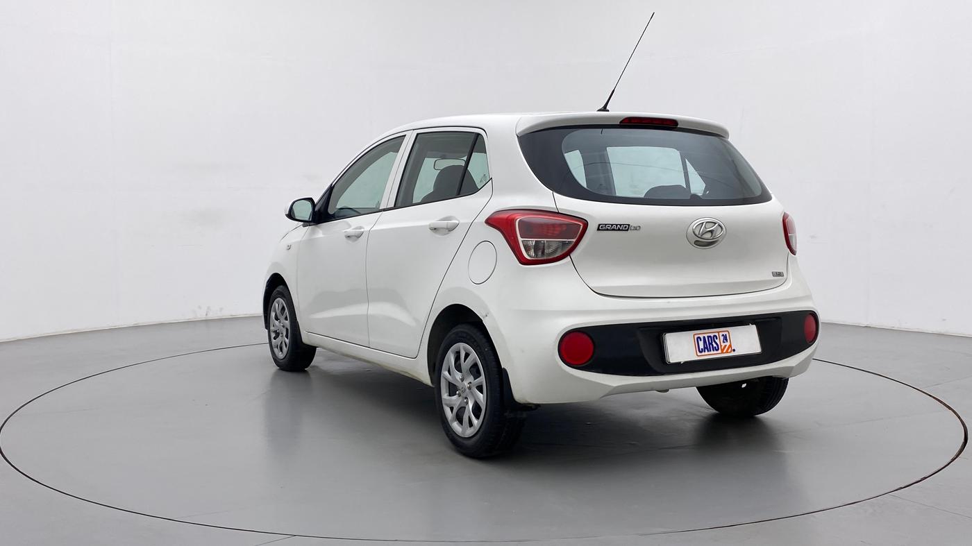2017 Hyundai Grand i10 MAGNA 1.2 KAPPA VTVT, Petrol, Manual, 27,431 km, Left Back Diagonal