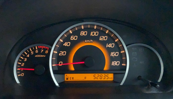 2011 Maruti Wagon R 1.0 VXI, Petrol, Manual, 53,178 km, Odometer Image
