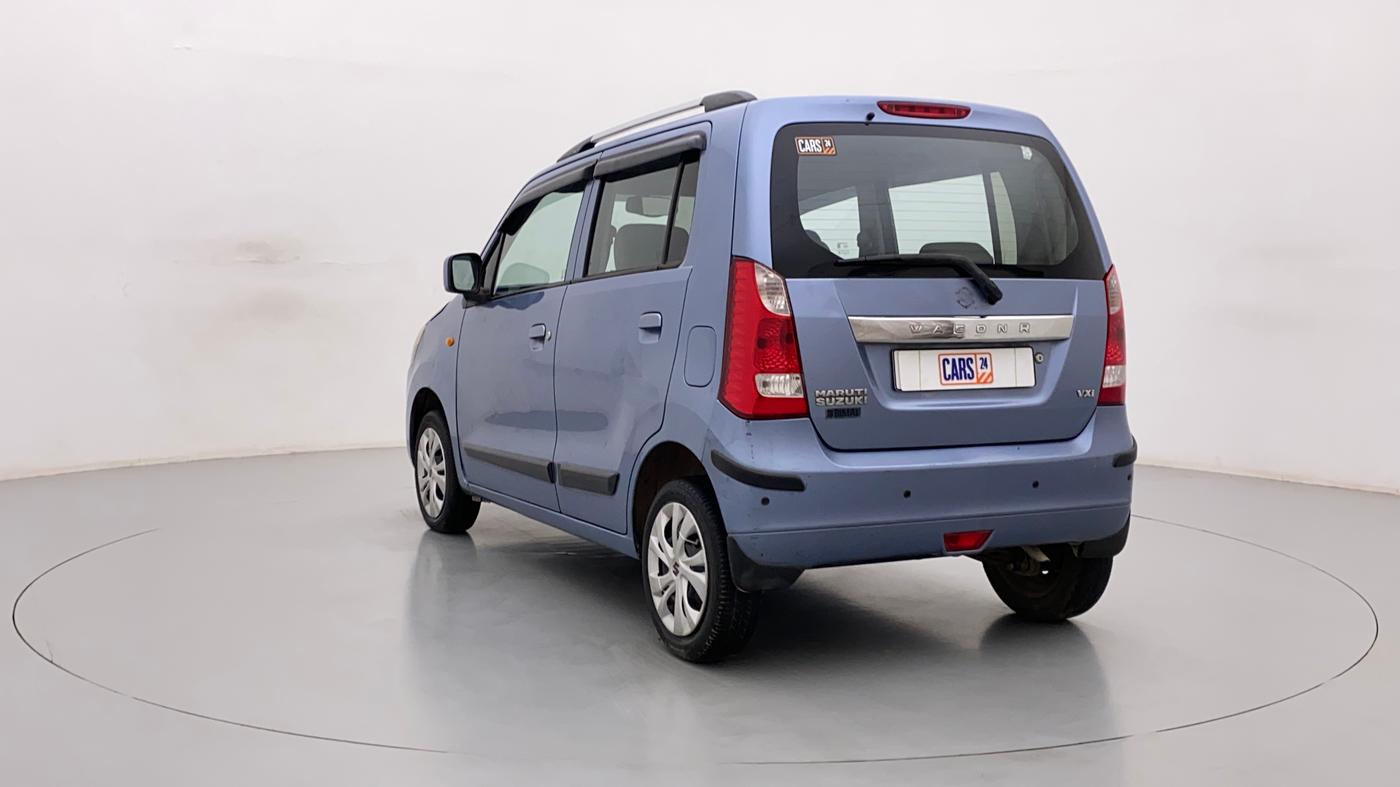 2011 Maruti Wagon R 1.0 VXI, Petrol, Manual, 53,178 km, Left Back Diagonal