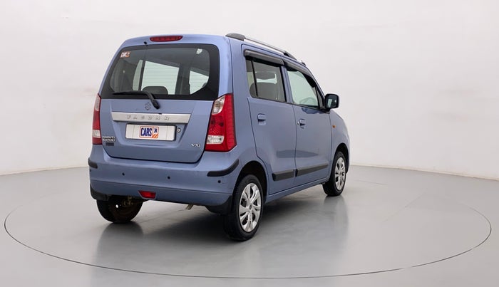 2011 Maruti Wagon R 1.0 VXI, Petrol, Manual, 53,178 km, Right Back Diagonal