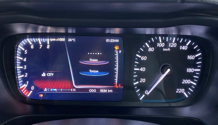 2020 Tata ALTROZ XZ 1.2, Petrol, Manual, 9,534 km, Odometer Image