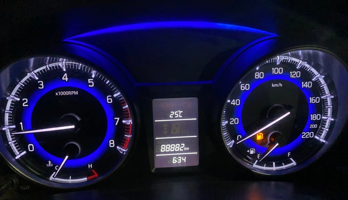 2018 Maruti Baleno DELTA PETROL 1.2, Petrol, Manual, 88,861 km, Odometer Image