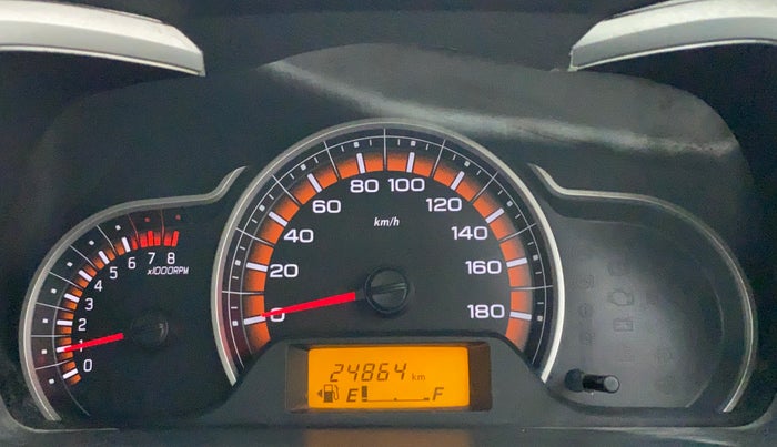2016 Maruti Alto K10 VXI, Petrol, Manual, 24,863 km, Odometer Image