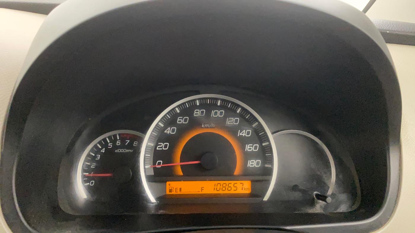 2016 Maruti Wagon R 1.0 VXI, Petrol, Manual, 1,08,656 km, Odometer Image